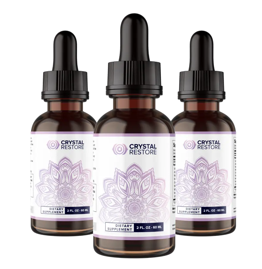 Crystal Restore 3 bottles